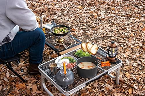 Takeda Corporation [Outdoor Cookware Set] Black 18 X 18 X 12 Cm Camping Cooker 13-Piece Set CPCST-13