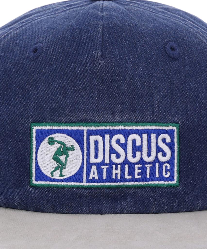 DISCUS ATHLETIC Logo 5-Panel Cap Two-Tone Navy
