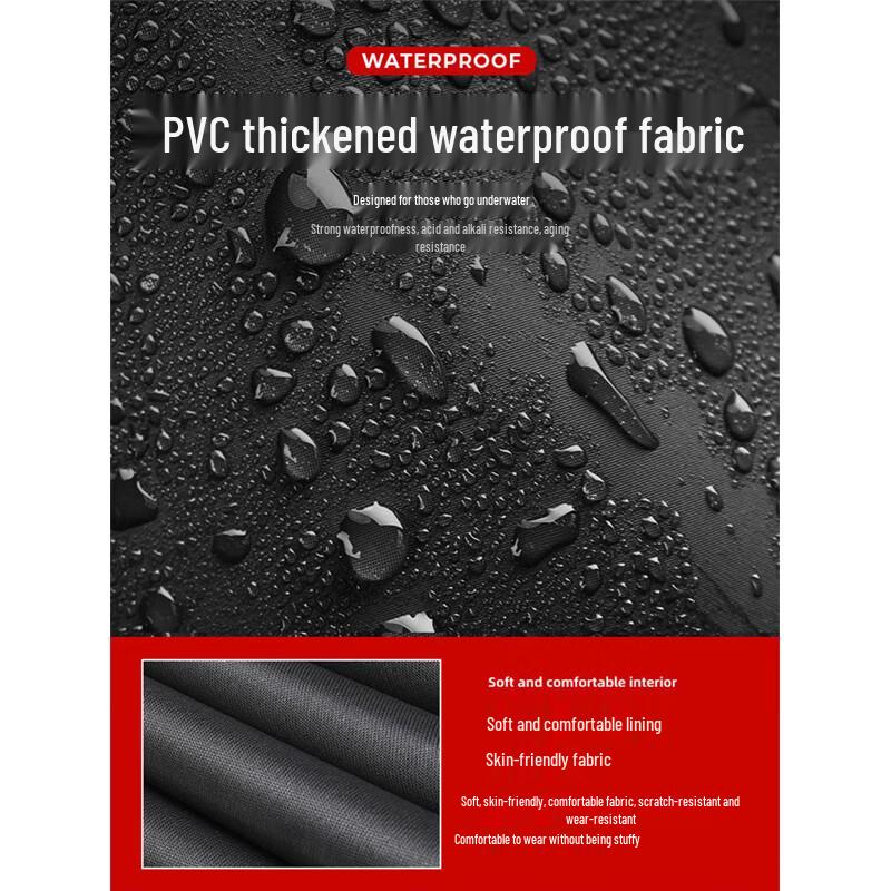 Yudoduo Men's Green Waterproof Fishing Waders with Boots