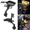 Car Cup Extended Tray For Food Drink Snack Holder Universal Auto Central Console Table For Bottle Support Accessories