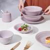 Zhi Shi Nordic Kiln Glazed Purple Ceramic Dinnerware