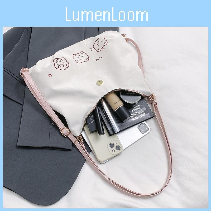 Bear Pattern Tote Bag For Women With Large Capacity And Pu Material For Daily Use