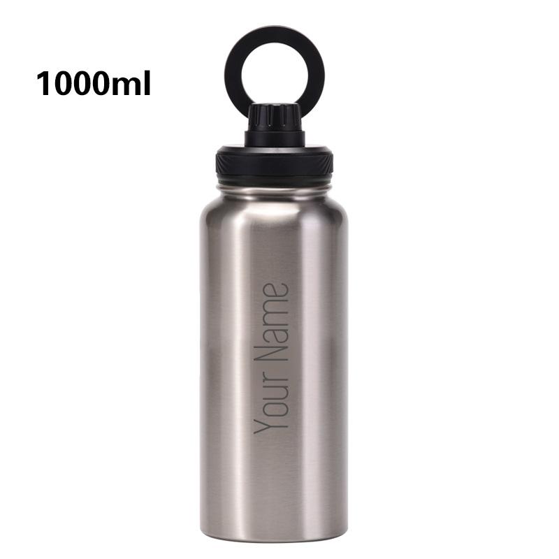 Personalisierte Geschenk MagSafe Wasserflasche mit Handyhalter 32oz/1000ML 40oz/1200ML Magnetischer Thermobecher Personalisches Logo