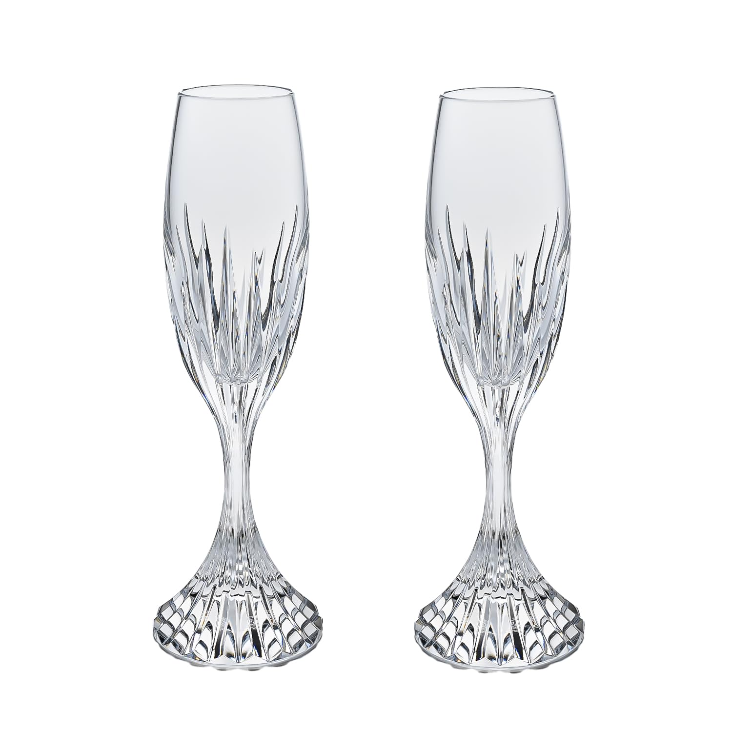 

Baccarat Massena Champagne Flutes, 21.7cm, 160cc, Pair, Set, 2811797, 1344109 [Parallel Import]