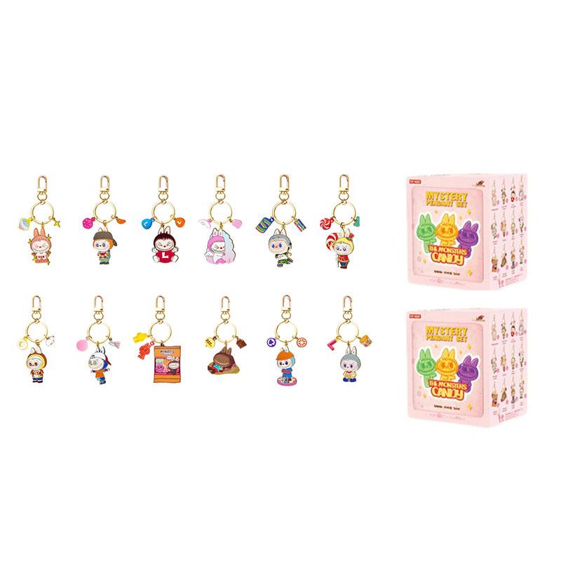 New POP MART THE MONSTERS Vintage Sweet Collection Pendant Blind Box Products Single Mystery Box/Full Box 12 Pcs 1220714004