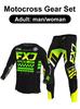 Sada oblečení na motokros Enduro cross Dres Kalhoty Sady Racer Sada vybavení Terénní Pánské Sady Dámské horské Downhill Motocykl MX