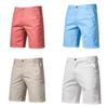 Cotton Casual Shorts For Men With Multiple Pockets Summer Slim Fit For Teenagers