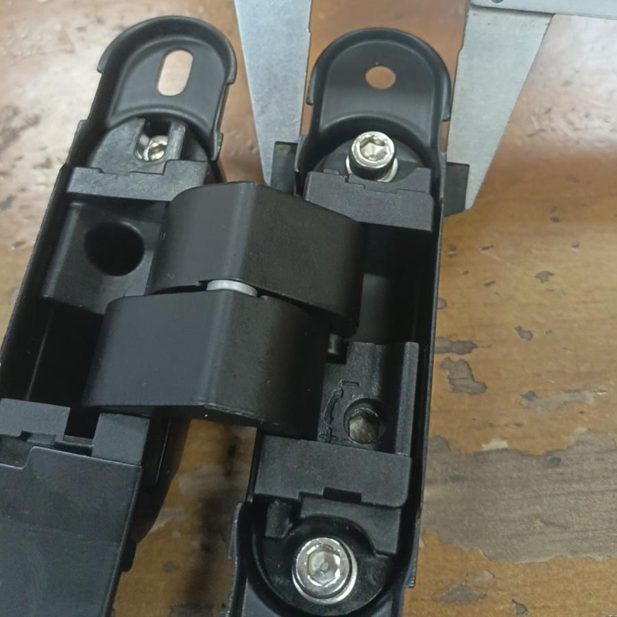 Three-Dimensional Adjustable Concealed Door Hinge for Hidden and Folding Doors