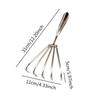 Claw Rake Multipurpose Hand Rake for Beach Clamming Digging Accessories