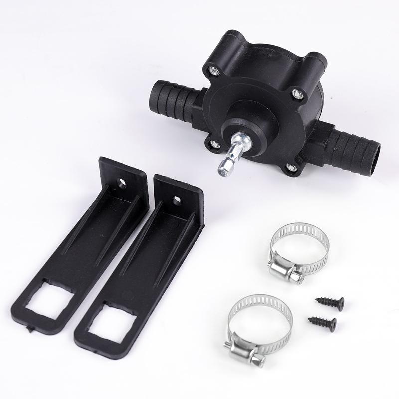 Household Small Pumping Pump Hand Drill Pumping Pump Convenient DC Pumping Machine Self-priming Centrifugal Pumps