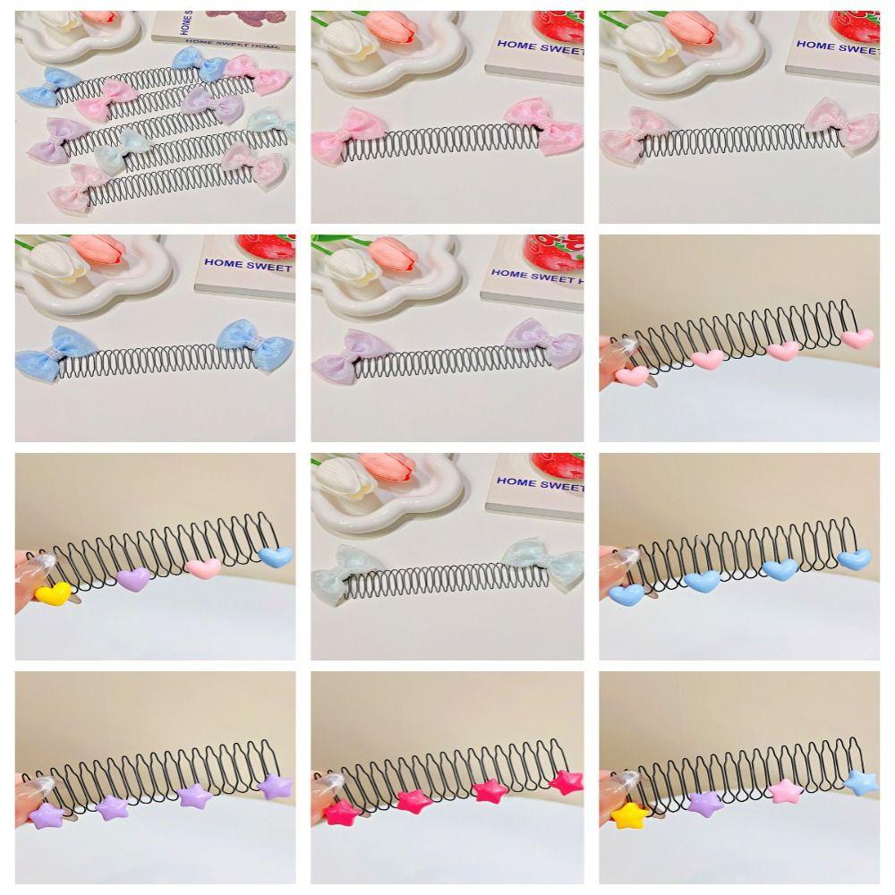 

Heart Invisible Broken Hairpin Star Fashion Dancing multicolor-pentagram