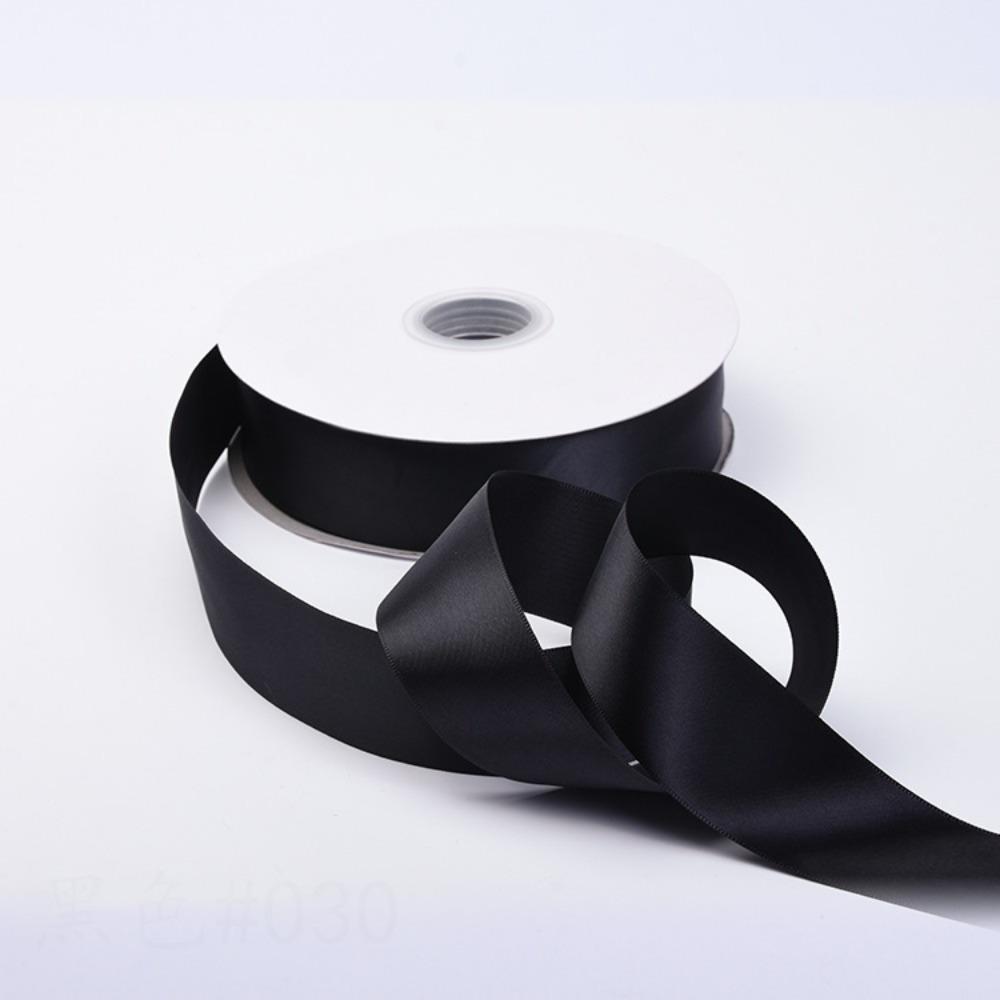 1 rolka poliestrowej wstążki materiałowej idealna na kokardy, pakowanie prezentów, dekorację tortu, dekorację na ślub, urodziny