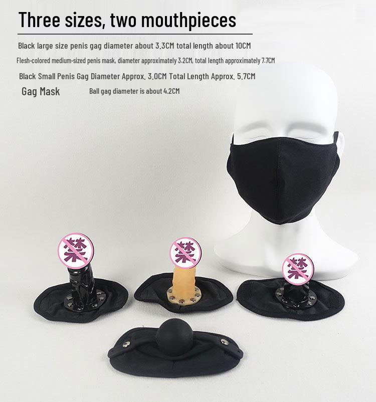 Stealth Nipple Clamps & SM Collar Set: Unisex Outdoor Sex Toys with Penis Mask & Anal Plug