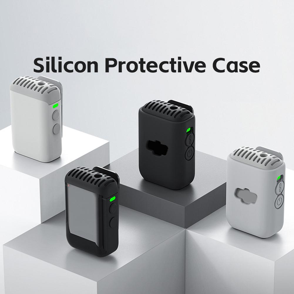 For DJI Mic 2 Silicone Protective Case Charging Case Protective Cover Wireless Microphone Scratch-proof Protector Case
