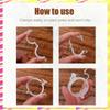 ABJJ 200 PCS Plant Support Clips Reusable Plastic For Vegetable Tomato Garden Supplies,B