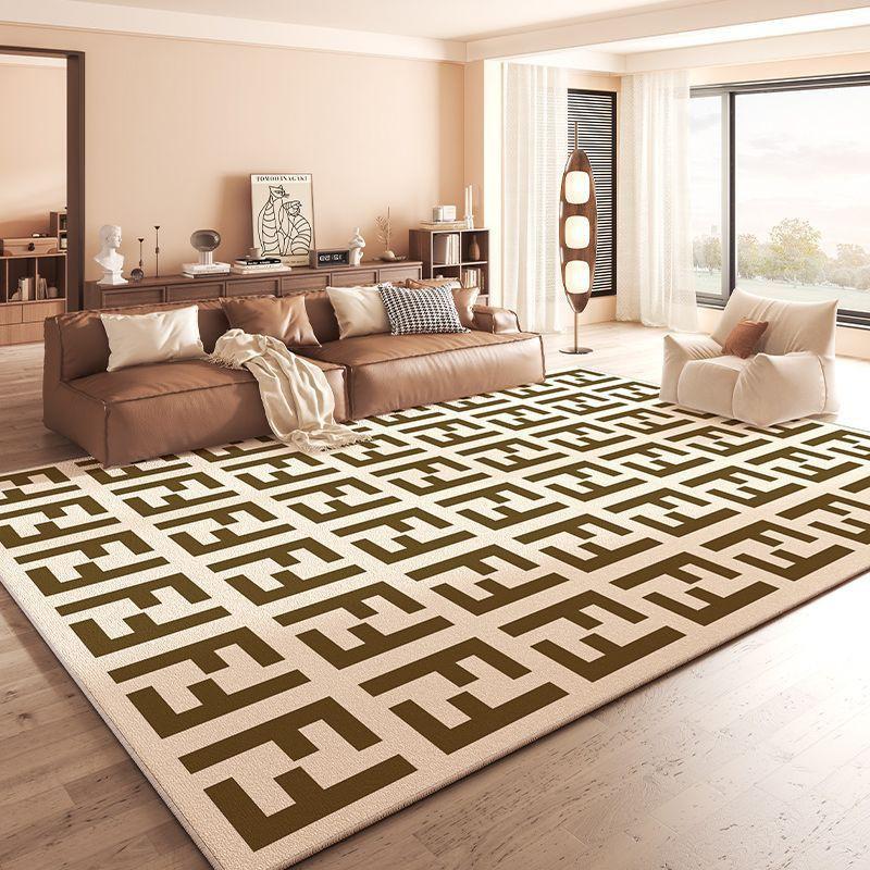 

Ковер для гостиной, устойчивый к загрязнениям и простой в уходе, ковер под диван и журнальный столик, противоскользящий 80 * 120Cm