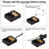 90W Soldering Iron Kit LCD Digital Soldering Repair Tools Welding Heating Pen  Electronic Component