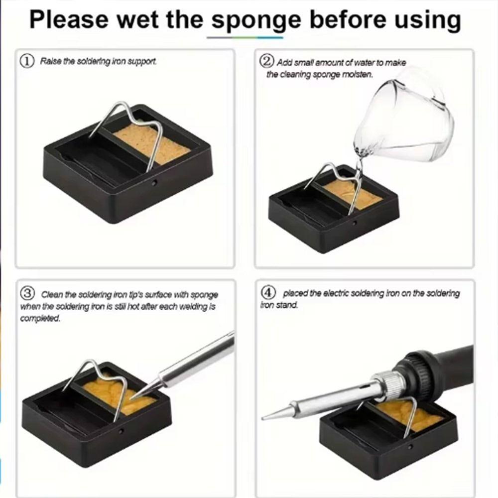 90W Soldering Iron Kit LCD Digital Soldering Repair Tools Welding Heating Pen  Electronic Component