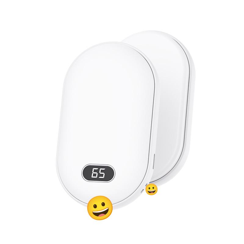 Rechargeable Digital Display Magnetic Hand Warmer & Power Bank