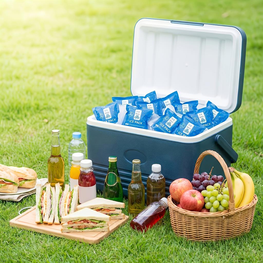 40ml Self Absorbing Ice Pack Reusable Gel Cold Bags for Food Storage Cooler