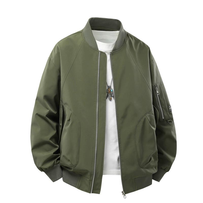 L-9XL Large Fat Men's Jacket Outdoor Stand Collar Loose Waterproof Mountaineering Jacket