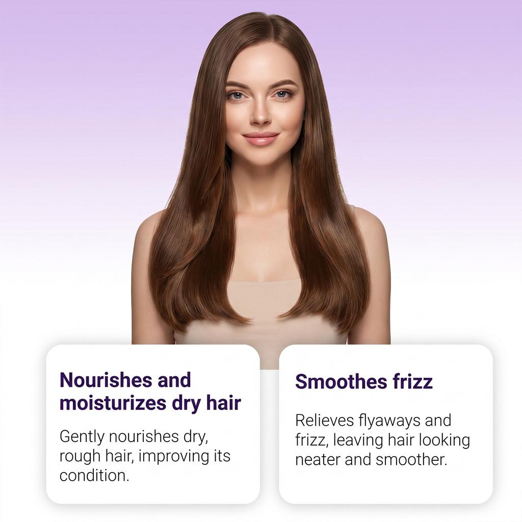 GleamXi Rosemary Hair Spray Smooth Shine Nourish Dry Hair Refreshing Fragrance Treatment