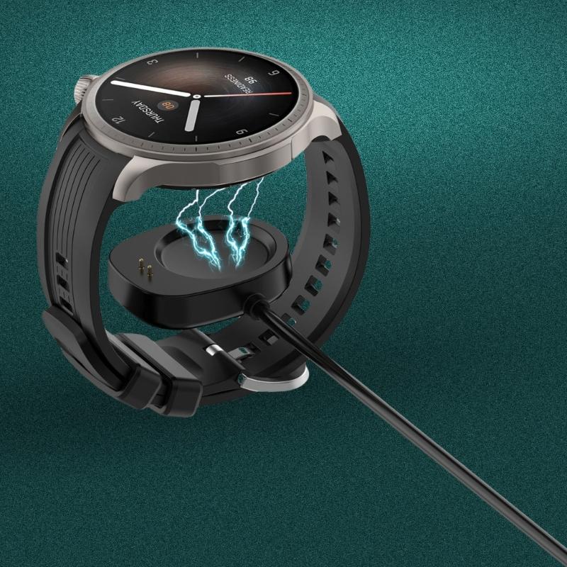 Travel Friendly Portable Power Adapter Charger Cord Wire Fit for Wearable Device Smartwatch Magnetic Fast Charging Cable