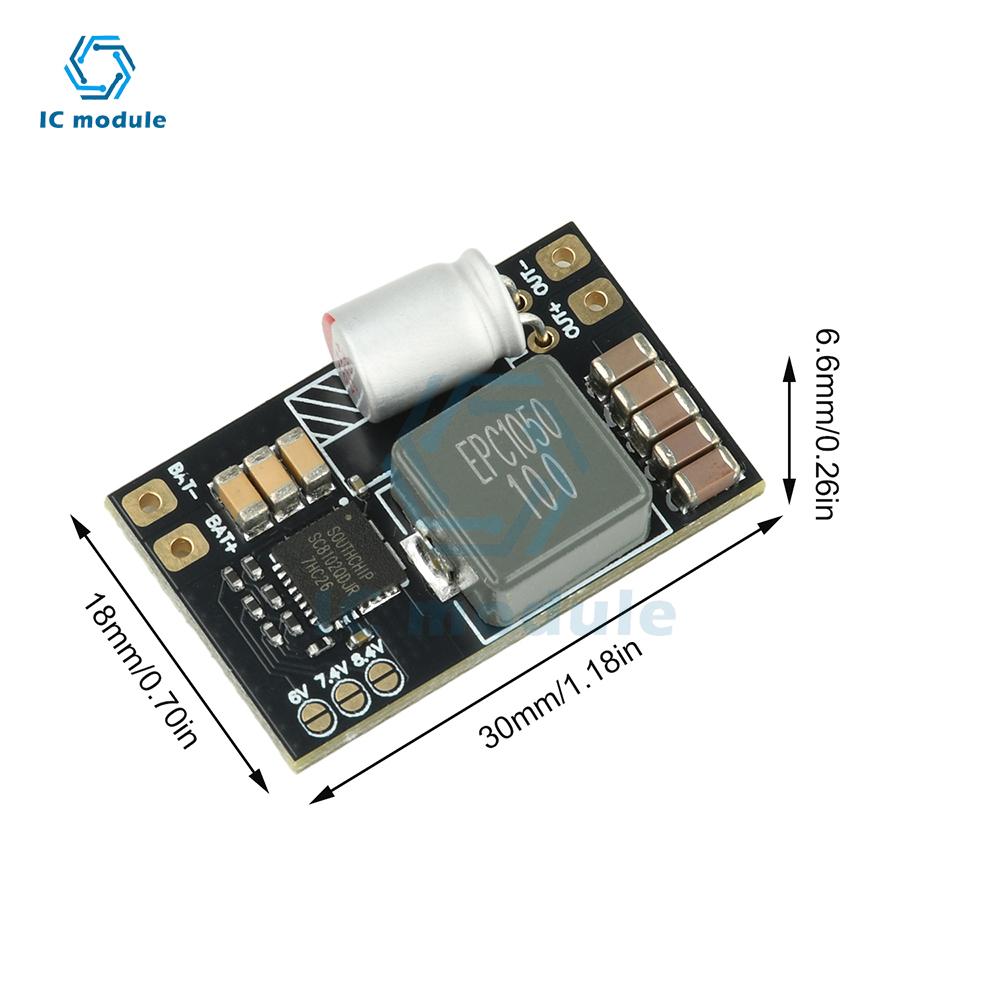 5V BEC Step-Down Module 2-6S 5V Multi-Voltage Output Switchable for RC FPV Models and Fixed-Wing Aircraft Accessories