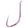 30pcs DIY Fishing Accessories Light Pink Fishhook Black Pit Sports Titanium Alloy Horn Tooth Carp