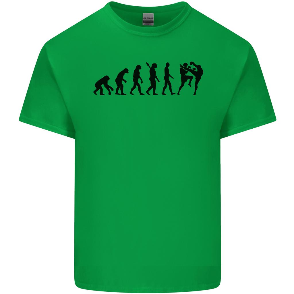 Muay Thai Evolution Contact Martial Arts MMA Unisexs Light Cotton TShirt