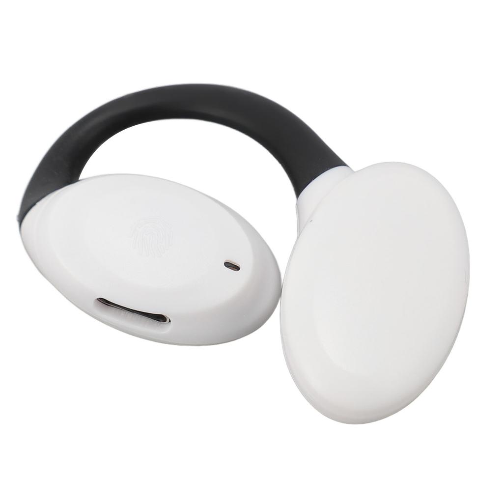 Wireless Open Headphones Portable V5.3 Bluetooth GD06 Monaural On Ear Earbuds for Android White Boxed
