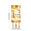 Ramadan Hanging Flag Ramadan Decorations 2026 Wall Hanging Ornament Eid Mubarak Islam Muslim Home Decor Party Supplies