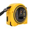 3in1 Laser Tape Measure 131ft Laser Measurement &16.4ft Manual Tape Ruler with Roller Measuring LCD for