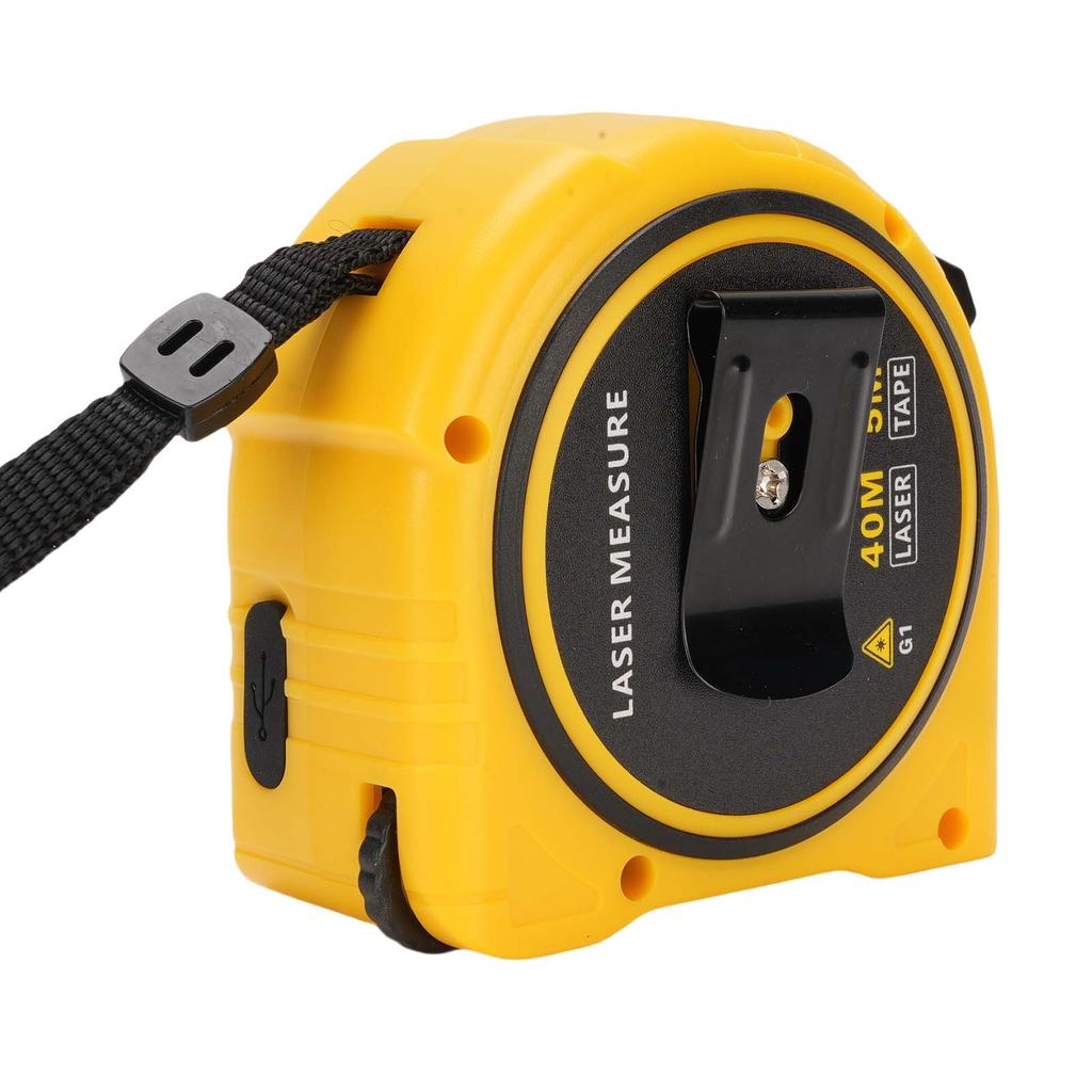 3in1 Laser Tape Measure 131ft Laser Measurement &16.4ft Manual Tape Ruler with Roller Measuring LCD for