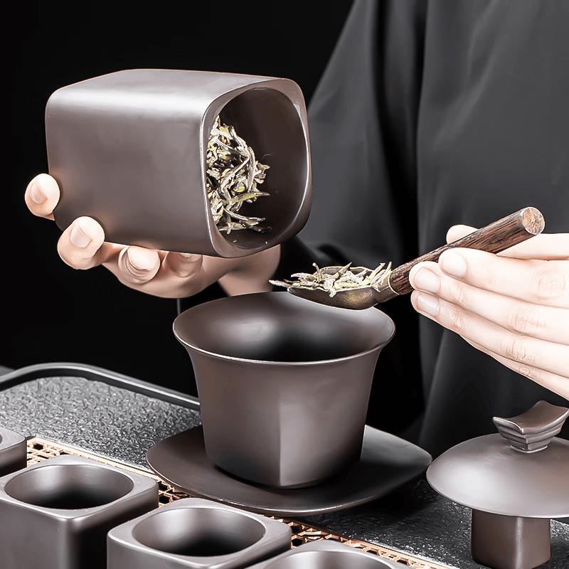 Chaxun Original Ore Zisha Tea Set