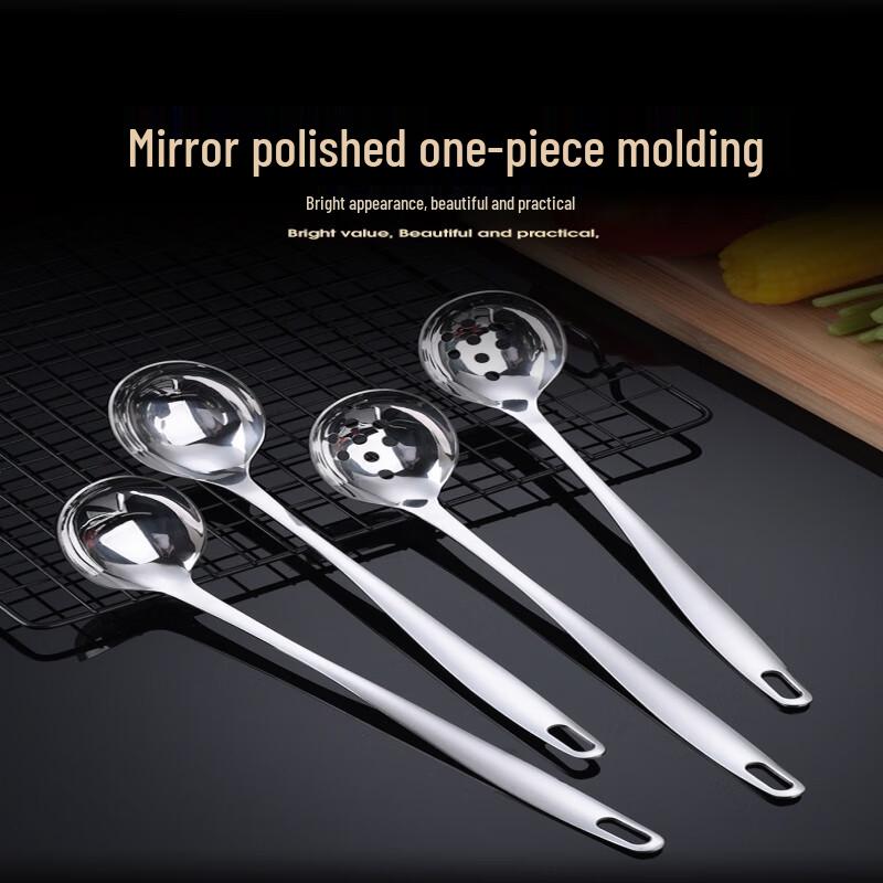 Jingyuheng Luxury Gold Stainless Steel Hot Pot Slotted Spoon