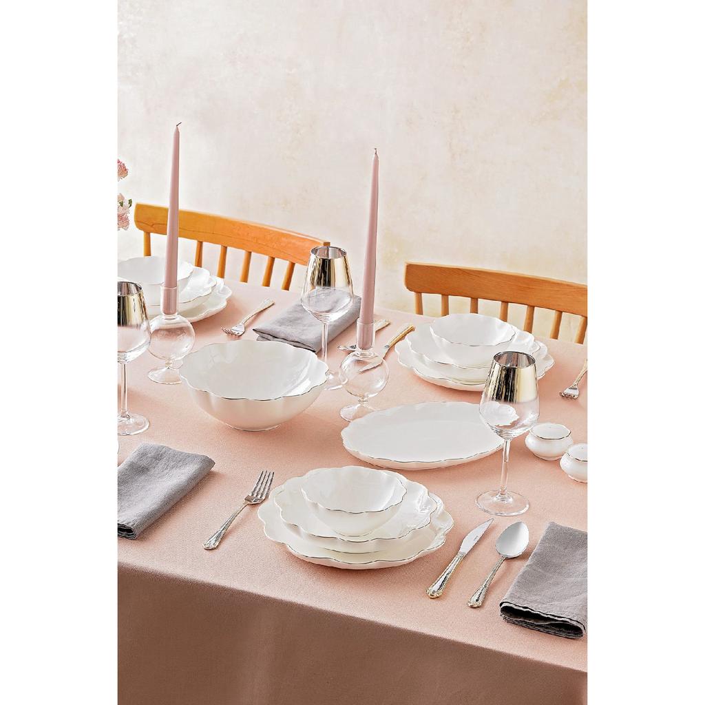 Gonca 29 Piece Dinner Set For 6 Persons Gold