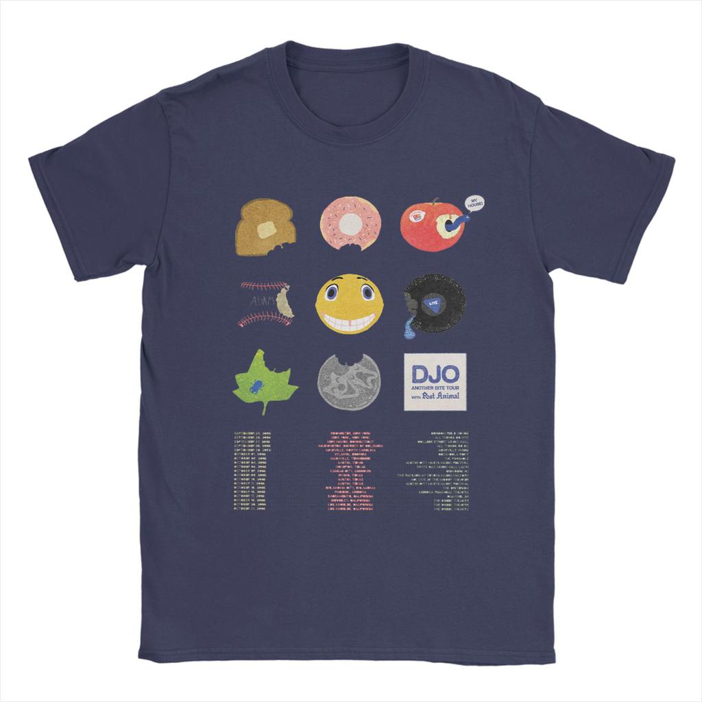 Vintage Djo Apple TShirt for Unisex Crewneck Cotton T Shirts Short Sleeve Tee Shirt Classic Clothing