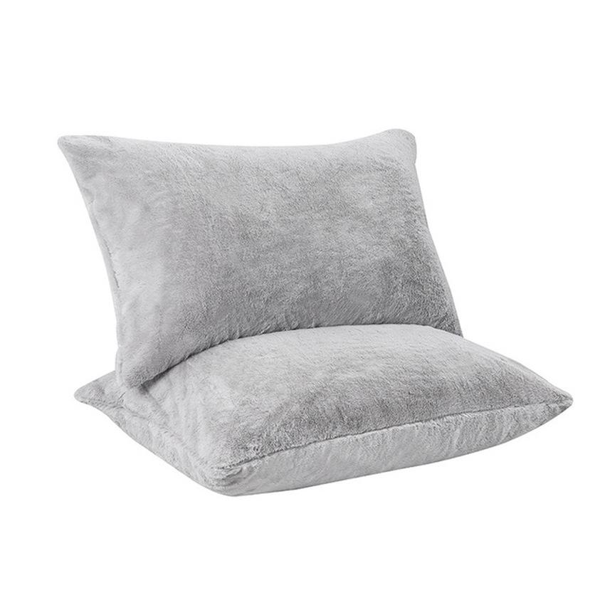 Nordic Milk Velvet Pillowcase Solid Color Simple Pillow Case Home Bedroom Rectangle Pillows Cover Pillow Cases Home Decoration