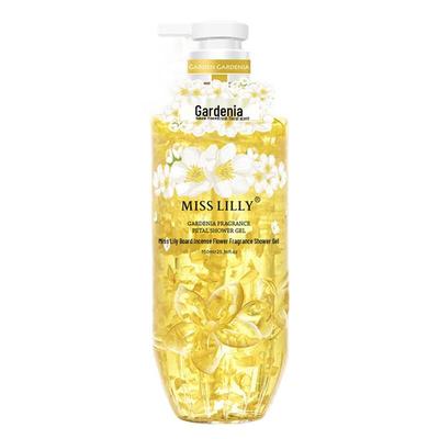 MISS LILLY Gardenia Scented Petal Shower Gel