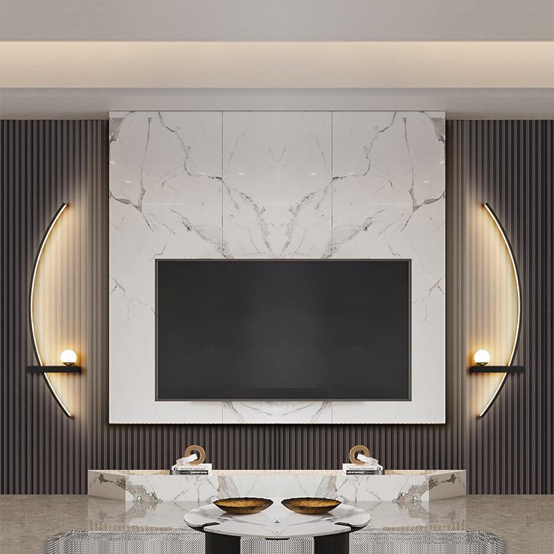 LED Wall Lamp Modern 55/105CM Black For Living Room Bedroom Bedside Corridor Study Room Cloakroom Decorative Lighting Fixtures