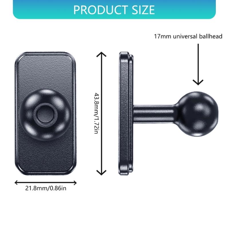 Magnetic Exercise Phone Clip 360 Rotatable Shockproof ABS Construction For Fitness Enthusiasts And Content Creators