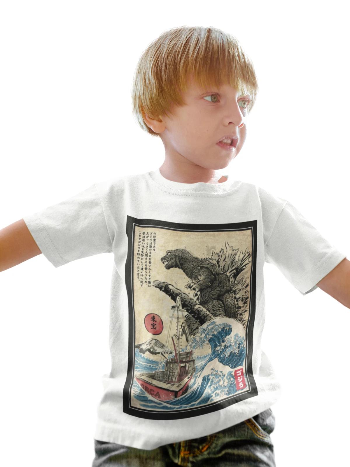 godzilla scream film movie kids halloween boys birthday gift kids boys T-Shirt 1 120
