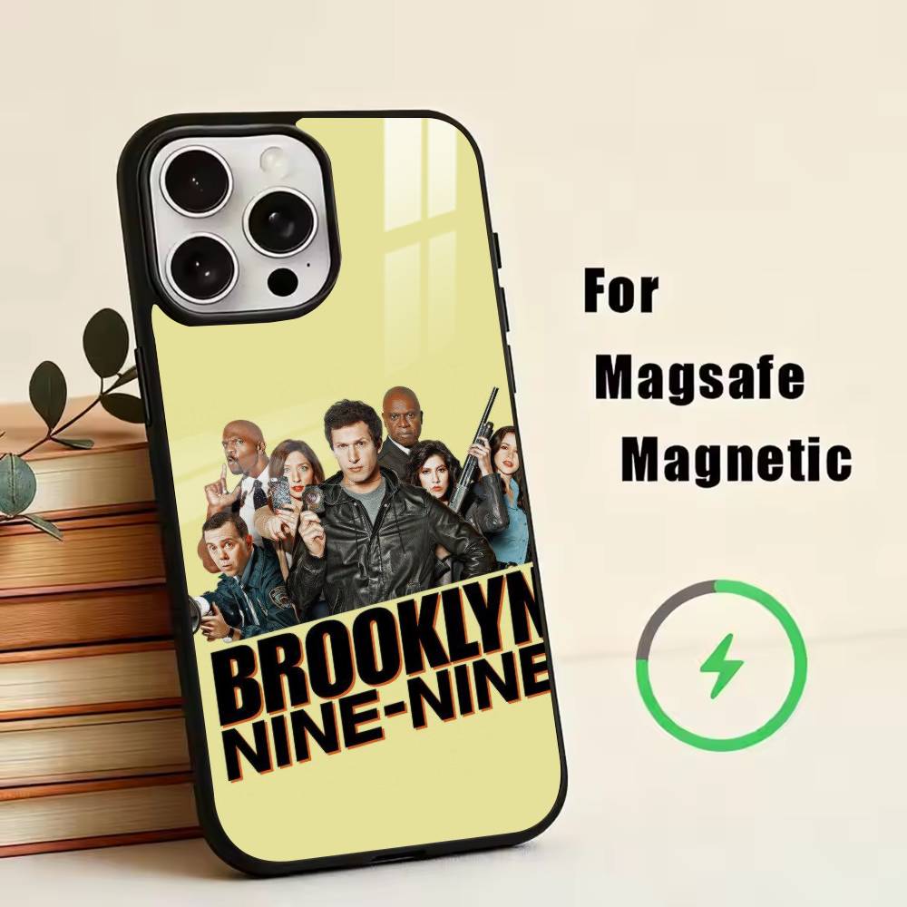 B-Brooklyn Nine 99  Phone Case For iPhone17,16,15,14,13,12,11 Plus,Pro Magnetic with Magsafe Wireless Charging