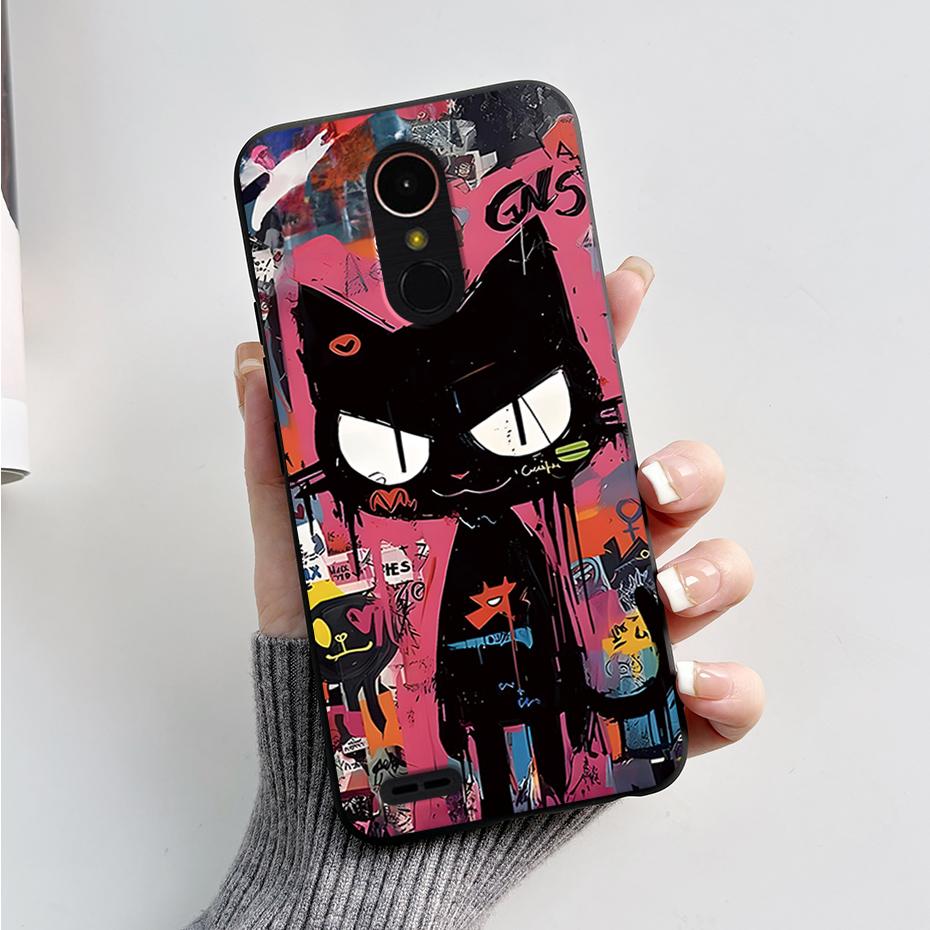 Case For LG K10 2017 X400 M250N /K20 Plus 5.3" Stylish Pattern Silicone Soft Phone Back Cover For LG K10 2017 Cases Bumper Coque