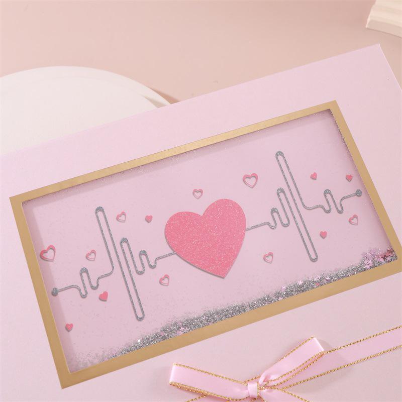 Exquisite Quicksand Glitter Gift Box - Romantic Birthday Packaging