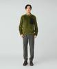 Snow Peak Polartec High Loft Fleece Crew Neck Sweater Knit Sweater Cut and Sew Long Sleeve OLIVE L SPF-JK-25AU908 T-Shirt Men's Women's