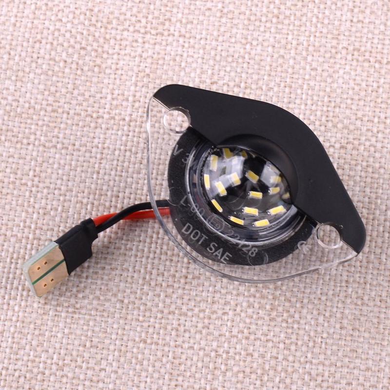 1Pair LED License Plate Light Lamp Fit For Ford Mustang 1994-2004