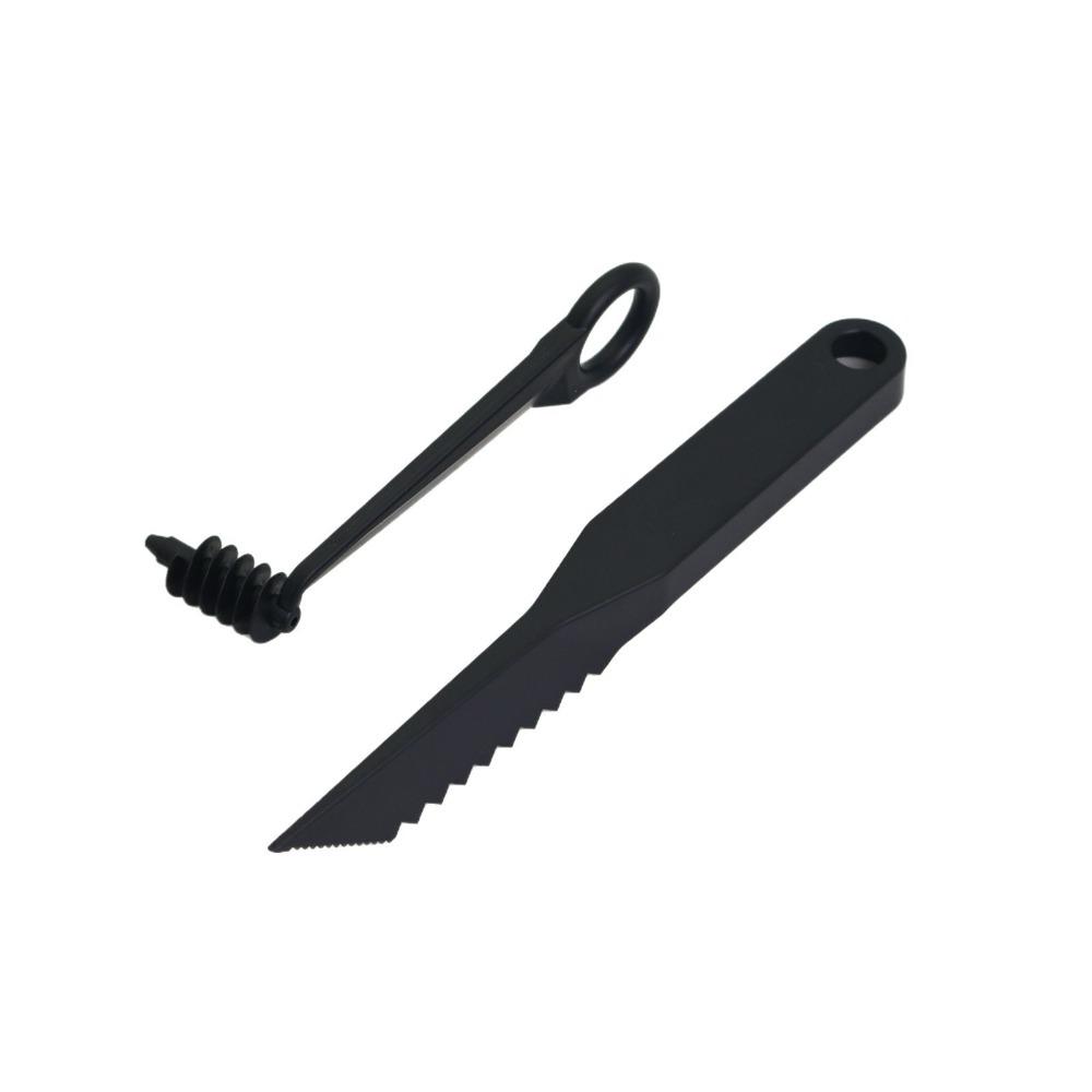 Serrated Pattern Serrated Vegetable Cutter Set Decorative Pattern Fruit Cutter  Fruit Cutting чёрный
