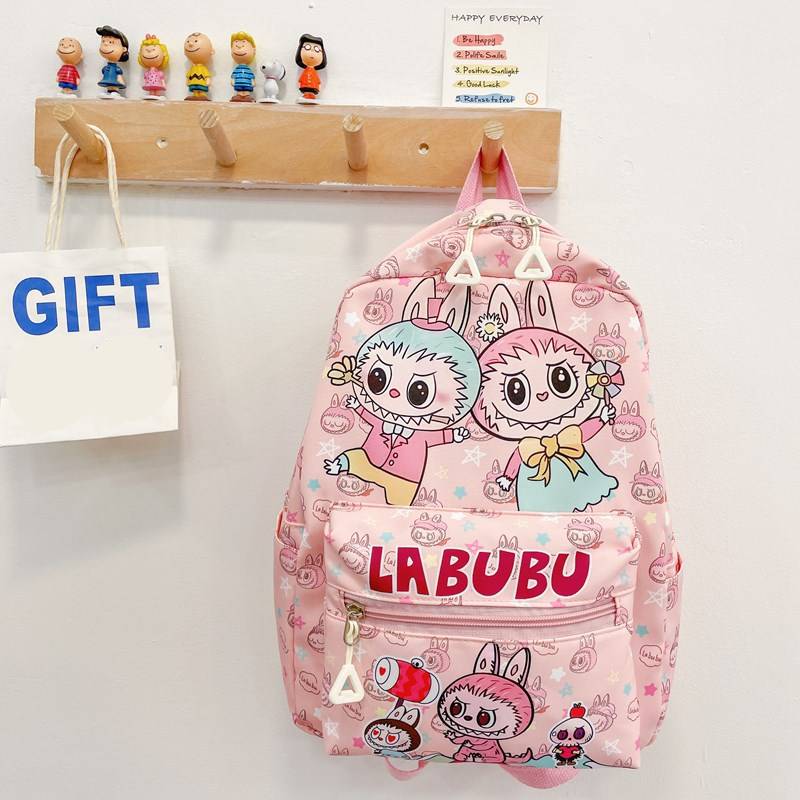 Backpack Cartoon Pattern Large Capacity Shoulders Bag Children Gifts